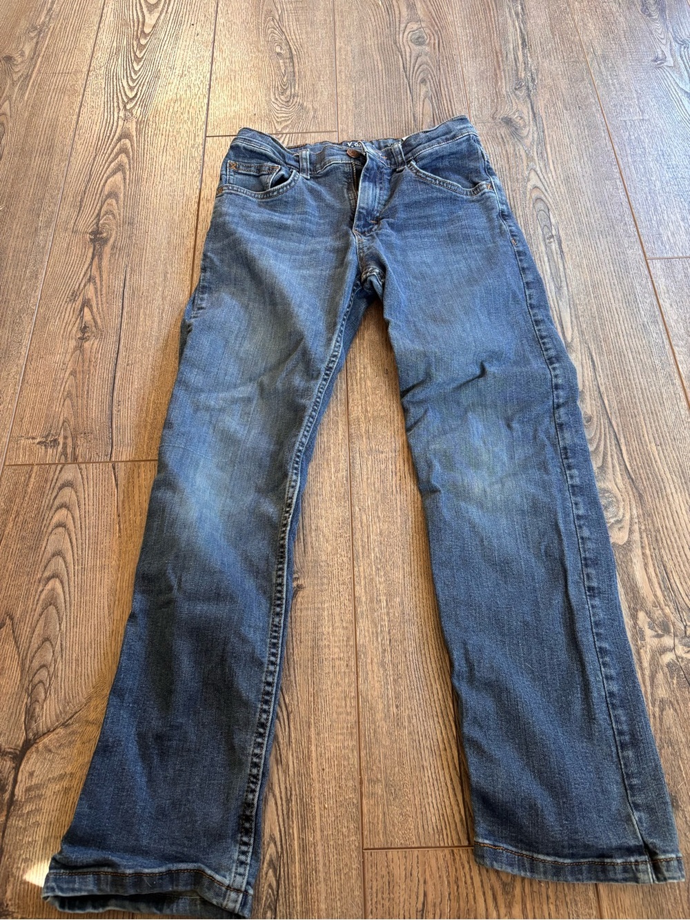 Wrangler Boys Blue Straight Jeans